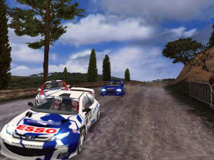 Und die Strasse lebt. Im Arcade Rennen von Checkpoint zu Checkpoint gehen vier Konkurrenten gleichzeitig auf die Piste.